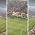 Hinchas de Universitario realizaron duro cántico tras eliminación