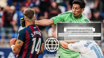 HISTÓRICA sanción a Esteban Andrada por puñetazo a Jorge Pulido