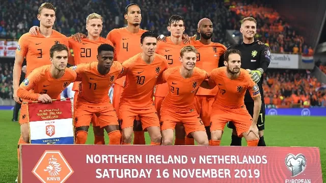 Holanda inscribió su nombre en la próxima Eurocopa. |  Foto: Twitter