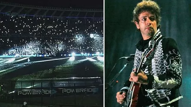 El homenaje de Racing a Gustavo Cerati en la celebración del título