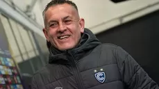 El técnico argentino sorprendió al contar qué lo motivó a abandonar el banquillo por unos minutos en la goleada cusqueña sobre el equipo brasileño. | Cienciano - AD