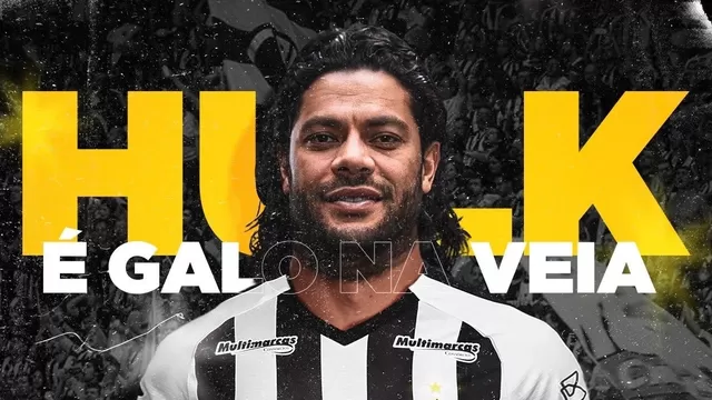 Hulk regresa al fútbol brasileño: Firmó por Atlético Mineiro