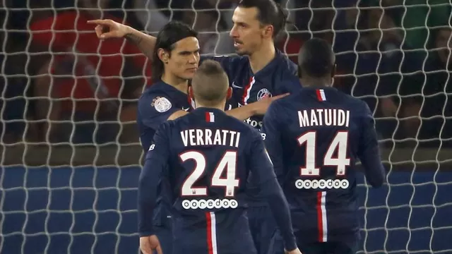 Ibrahimovic marcó triplete y el PSG es líder provisional de la Ligue 1