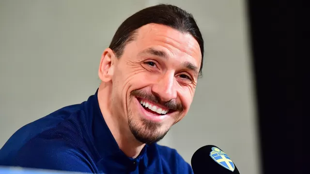 Zlatan Ibrahimovic buscará un triunfo ante España en el camino a Qatar. | Foto: AFP