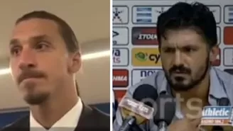 Ibrahimovic y Gattuso estallaron contra la prensa