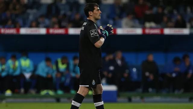 Iker Casillas jugó el partido mil en su carrera en la derrota del Porto