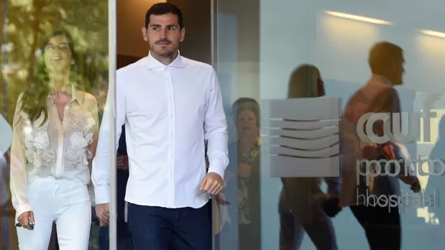 Iker Casillas sufrió un infarto el pasado miércoles en los entrenamientos del Porto. | Foto: AFP