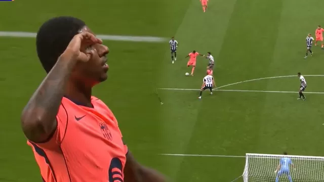 Marcus Rashford viene siendo tendencia mundial tras anotar golazo en triunfo de Barcelona sobre Newcastle / AD / ESPN