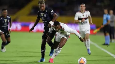 Independiente del Valle y Flamengo se enfrentaron en Quito | Foto: AFP.