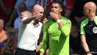 La inesperada revelación de Ten Hag sobre Cristiano Ronaldo en el United: "Decepcionó"