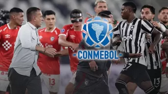 Informe arbitral señaló al culpable de la 'bronca' en el Cienciano vs Botafogo por Sudamericana
