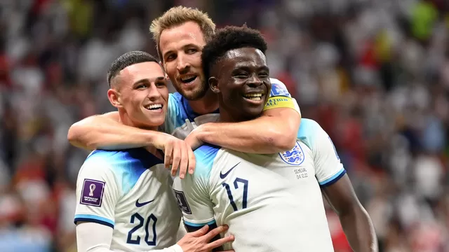 Inglaterra arrasó con Senegal y está en cuartos de final de Qatar 2022