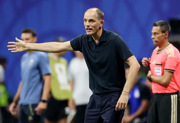 Thomas Tuchel defendió sus decisiones a pesar de la eliminación de Inglaterra en el Mundial 2026. (Foto: Reuters by Paul Childs) Thomas Tuchel defendió sus decisiones a pesar de la eliminación de Inglaterra en el Mundial 2026. (Foto: Reuters by Paul Childs)