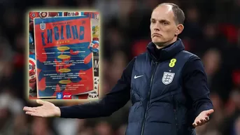 Inglaterra presentó su lista de convocados para el Mundial 2026