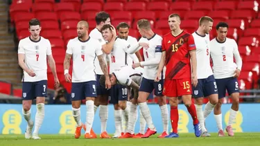 Inglaterra se quedó con la victoria en Wembley. | Foto: @masonmount_10