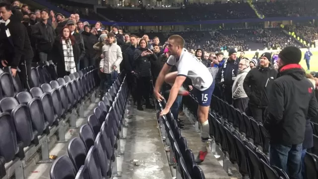 Eric Dier, futbolista inglés de 26 años. | Video: Twitter