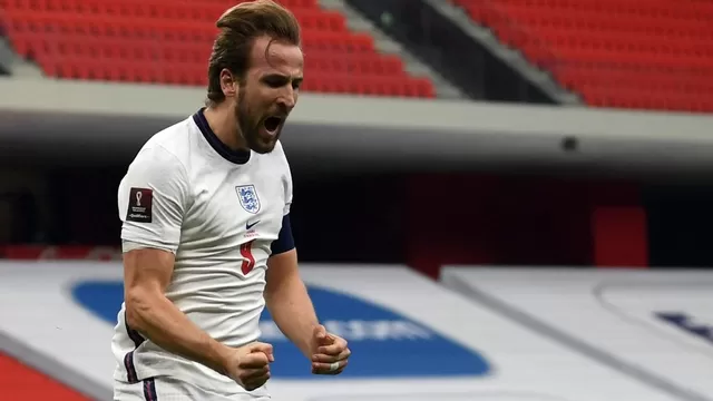 Inglaterra venció 2-0 a Albania en Tirana por las Eliminatorias a Qatar 2022