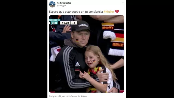 Inglaterra venció 2-0 a Alemania, clasificó a cuartos de la Eurocopa y generó estos memes.