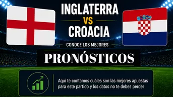 Inglaterra vs Croacia: Pronóstico y cuotas del partido del Mundial 2026