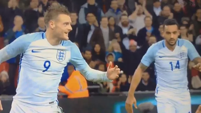 Inglaterra vs. España: Vardy anotó y celebró con un Mannequin Challenge