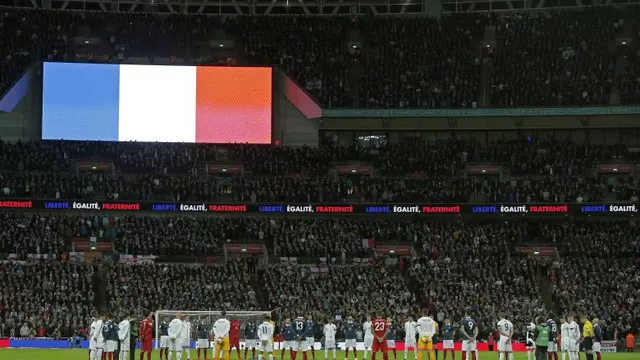 Inglaterra vs. Francia: Wembley cantó La Marsellesa en homenaje a París