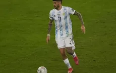 Instagram: Rodrigo De Paul se tatuó la Copa América 2021 que ganó con Argentina - Noticias de america