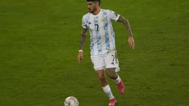 Rodrigo de Paul se tatuó la Copa América 2021 | Video: Instagram.