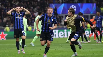 Inter derrotó 4-3 a Barcelona y jugará la final de la Champions