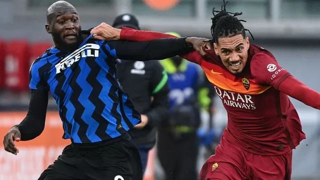 Inter empató 2-2 con la Roma y se aleja de la cima de la Serie A