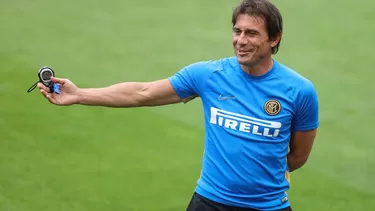 Antonio Conte, entrenador italiano de 51 años. | Foto: AFP