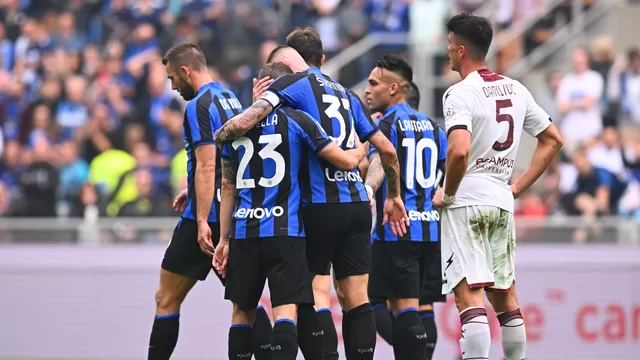 Inter de Milán derrotó 2-0 al Salernitana y continúa su recuperación en la temporada