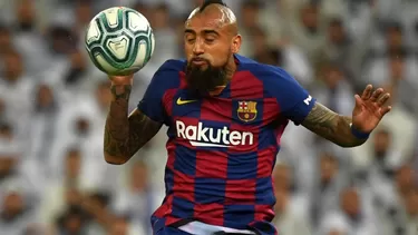 Arturo Vidal, mediocampista chilena de 33 años. | Foto: AFP