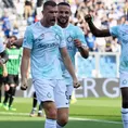 Inter de Milán ganó 2-1 en Sassuolo gracias a un doblete de Edin Dzeko