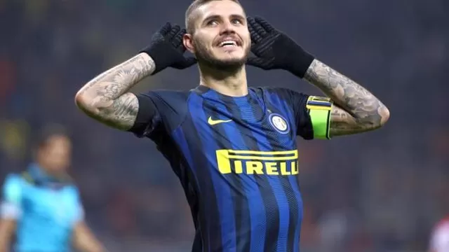 Inter de Milán goleó 3-0 al Crotone con doblete de Mauro Icardi