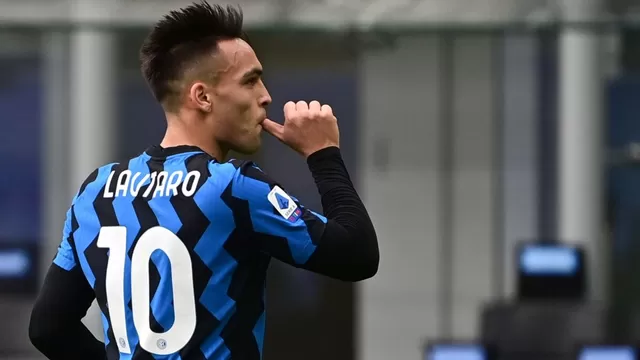 Inter de Milán goleó 6-2 al Crotone con triplete de Lautaro Martínez