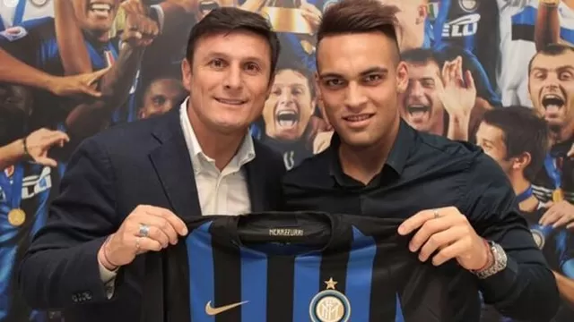 Lautaro Martínez llegó al Inter de Milán en junio de 2018. | Foto: Inter