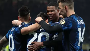 Inter de Milán lidera el fútbol italiano con 40 puntos en la tabla de posiciones. | Foto: Inter