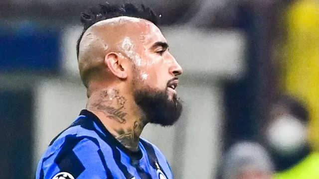 Inter de Milán perdió por lesión a Arturo Vidal para el duelo con Shakhtar