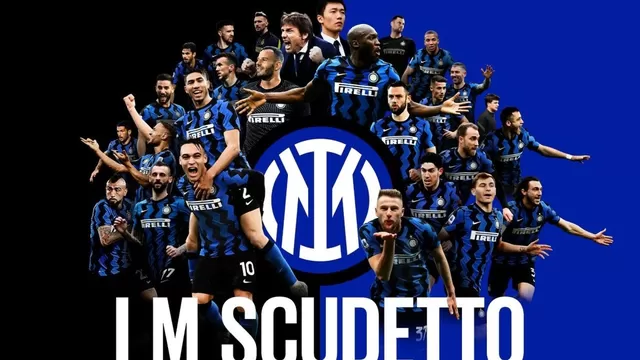 Inter de Milán se proclamó campeón de Italia tras el empate del Atalanta
