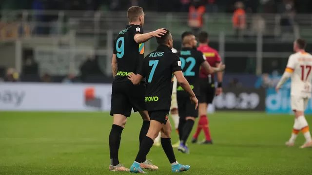 Dzeko y Alexis Sánchez le dieron la victoria al cuadro 'rossonero'. | Foto: Inter /Video: Canal N