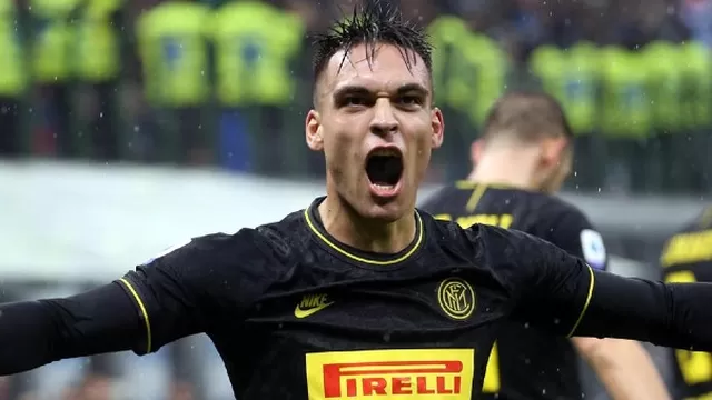 Lautaro Martínez marcó para el Inter a los 16' y a los 41'. | Foto: AFP/Video: YouTube
