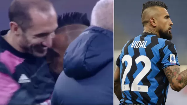 Inter de Milán: Vidal cortó la polémica al asegurar que &quot;nunca&quot; quiso besar escudo de Juventus