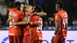 Inter de Porto Alegre triunfó en La Paz ante Bolívar. | Foto: Conmebol Libertadores.