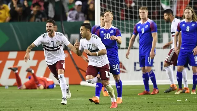 Islandia, próximo rival de la selección peruana, cayó 3-0 ante México