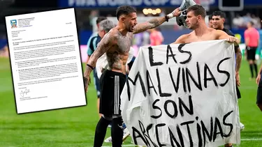 Islas Malvinas hizo CONTUNDENTE pedido a FIFA por la celebración de Argentina / Foto: Getty Islas Malvinas hizo CONTUNDENTE pedido a FIFA por la celebración de Argentina / Foto: Getty
