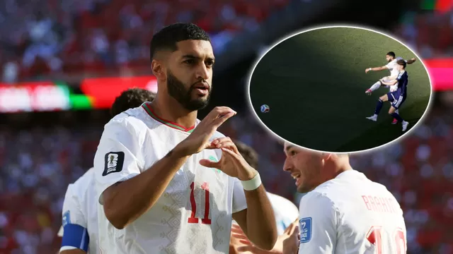 Ismael Saibari sacó potente disparo y marcó el gol más rápido del Mundial 2026 en el Marruecos vs Escocia / Foto: Routers - Brian Snyder