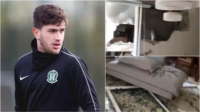 Israel: Futbolista brasileño mostró cómo quedó su casa tras caída de misiles de Hamas