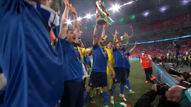 Italia campeón de la Euro 2020: Así levantaron el trofeo europeo