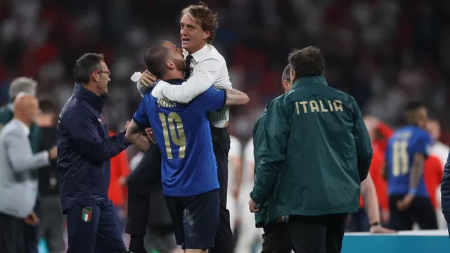Italia campeón de la Euro: Mancini se rindió ante sus dirigidos