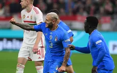 Italia derrotó 2-0 a Hungría y clasificó al 'Final Four' de la UEFA Nations League - Noticias de hospital-rebagliati